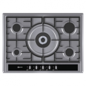 Neff T26S56N0 SS 5 Burner Gas Hob 700mm £369.00