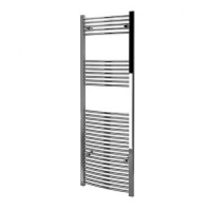 Kudox Towel Radiator 600 x 1800mm Curved Chrome £169.99