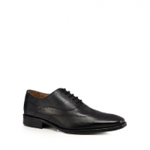 Black leather Airsoft brogues £56.00