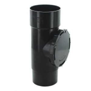 Wickes Roundline 68mm Access Pipe Black