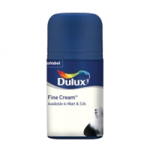 Dulux Tester Fine Cream 50ml &pound;1.49