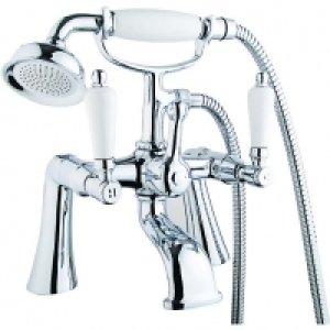 Wickes Cascada Bath Shower Mixer Chrome