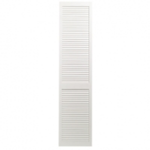 Wickes Internal Closed Louvre Door White Primed 1981 x 457mm