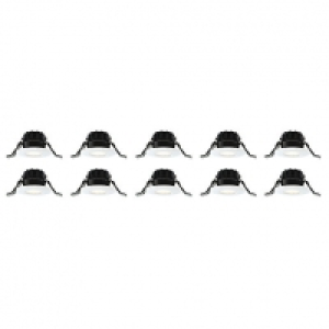 Shield LED 400 Integrated LED Downlight Fixed White 10 Pack £199.99