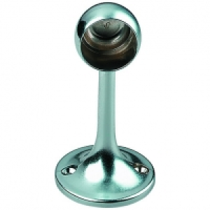 Wickes Wardrobe Rail Covered Socket Chrome 19mm 2 Pack £5.60
