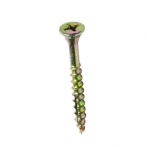 Wickes Ultra Gold Screws 4.0x25mm Pack 30