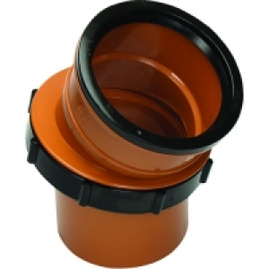 Wickes 110mm Terracotta Drain Adjustable 5 Deg to 30 Deg Twi