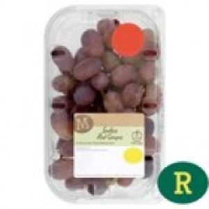 Morrisons Seedless Red Grapes Pack (R)