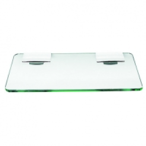 Wickes Rectangular Glass Shelf 300mm £30.00