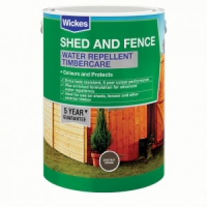 Wickes Water Repellent Timbercare Chestnut Brown 5L £11.99