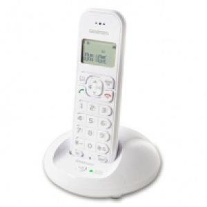 Goodmans Cordless Single Dect Phone - White