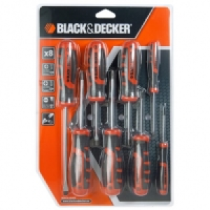 Black & Decker Screwdriver Set 8pc