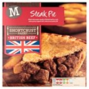 Morrisons Short Crust Steak Pie