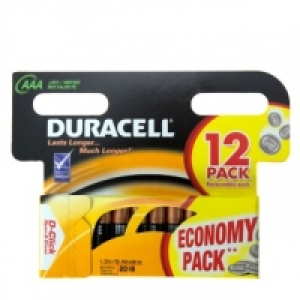 Duracell AAA Batteries 12pk