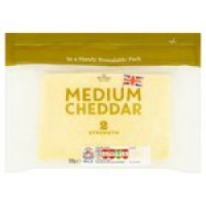 Morrisons Medium Cheddar £2.18