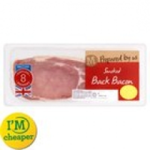 Morrisons Smoked Rindless British Back Bac