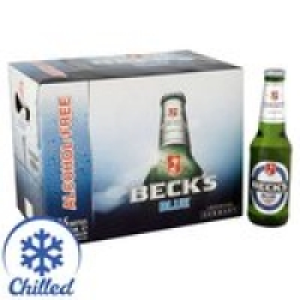 Becks Blue Alcohol-Free Beer Bottles, £7.60