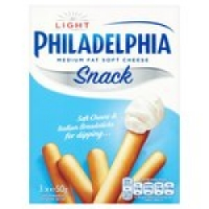 Philadelphia Light Snack £1.00