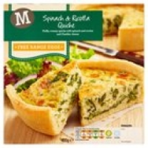 Morrisons Spinach & Ricotta Quiche