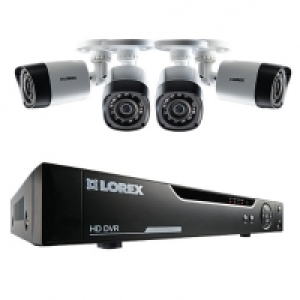 Lorex LHV10041TC4P 720P Hd 4 Input with 4 Bullet Camera 1TB