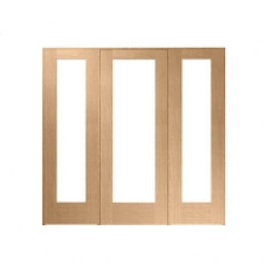 Wickes Oxford Internal Room Divider Oak Veneer 762mm Door wi