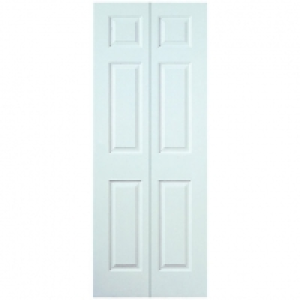 Wickes Woburn Internal Bi-Fold Door White Smooth Moulded 6 P