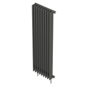 QRL Adagio 2000 x 480 Anthracite Radiator
