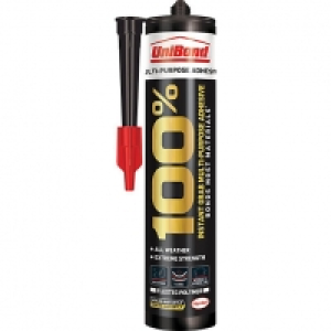 UniBond 100% Bond Adhesive Cartridge White 280ml