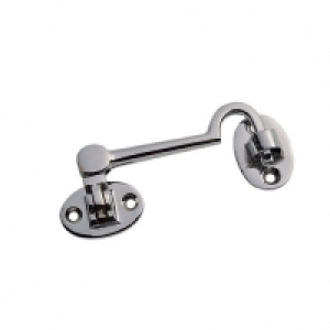Wickes Cabin Hook Chrome Plated 100mm &pound;2.59