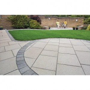 Marshalls Wildwood Coarse Pine 450x600x35 Paving Slab Pack o