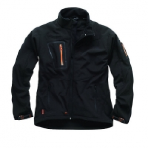 Scruffs Soft Shell Jacket Black Size Medium £37.99