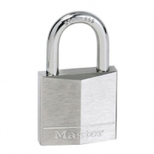 Master Lock 640EURD Nickel Plated Brass Padlock 40mm £13.49