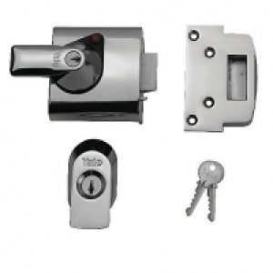 Yale P-BS1-CH-CH-60 British Standard Nightlatch 60mm Chrome &pound;71.75