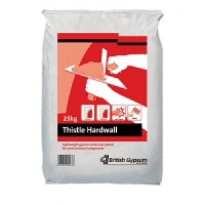 British Gypsum Thistle Hardwall Plaster 25kg £8.99