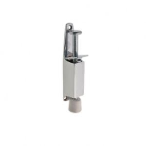 Wickes Door Holder Foot Operated Chrome Finish 130mm &pound;8.29