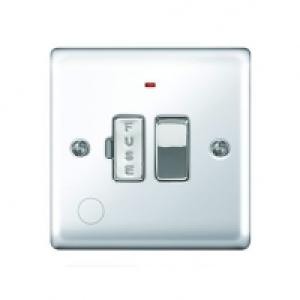 Wickes 13A Switched Fused Socket + LED Screwed Raised Flat P £7.49