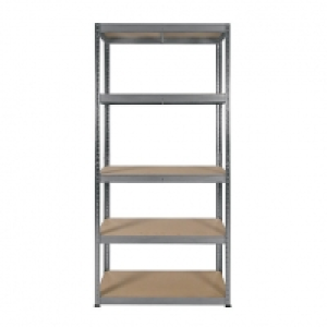 Rb Boss 5 Tier Wood Shelving Kit 1800 x 900 x 300 250kg Udl &pound;99.99