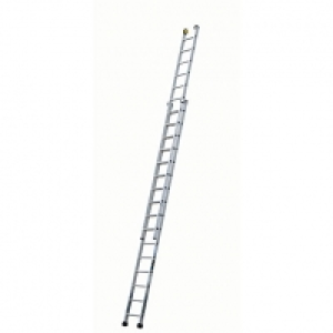 Industrial 500 Extension Ladder - 2 section; 4.86m closed he