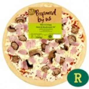 Morrisons Thin & Crispy Ham & Mushroom 10 Inch (R