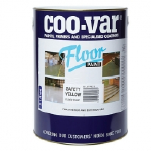 Coo-var Floor Paint Safety Yellow 5L £34.99