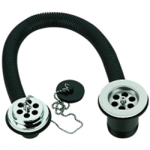 Wickes Chrome Bath Waste & Overflow £5.99