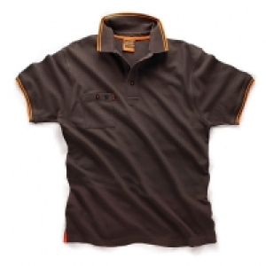 Scruffs Worker Polo Black XL