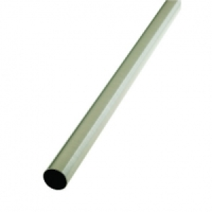 Wickes Wardrobe Rail Super Deluxe Socket Chrome 25mm 2 Pack £7.39