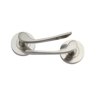 Wickes Ciro Round Rose Handle Satin Nickel Finish £15.49