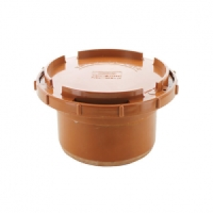 Wickes 110mm Access Cap Spigot Tail Terracotta £5.99