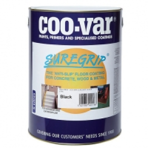 Coo-var Suregrip Anti-slip Floor Paint Black 5L £49.99