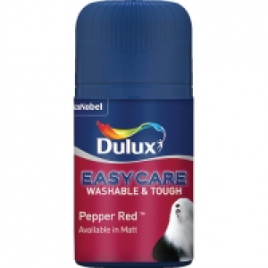 Dulux Easycare Tester Pot Pepper Red 50ml &pound;1.49