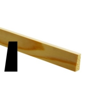 Wickes Pine Wedge Glass Bead FB1079 9x21x2400mm £3.99