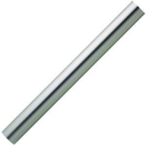 Wickes Brushed Nickel Handrail 40x2400mm £29.99