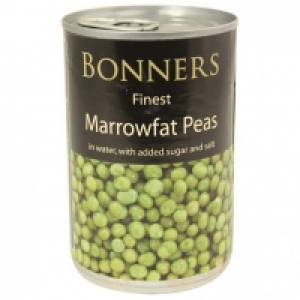 BONNERS MARROWFAT PEAS 300G £0.19